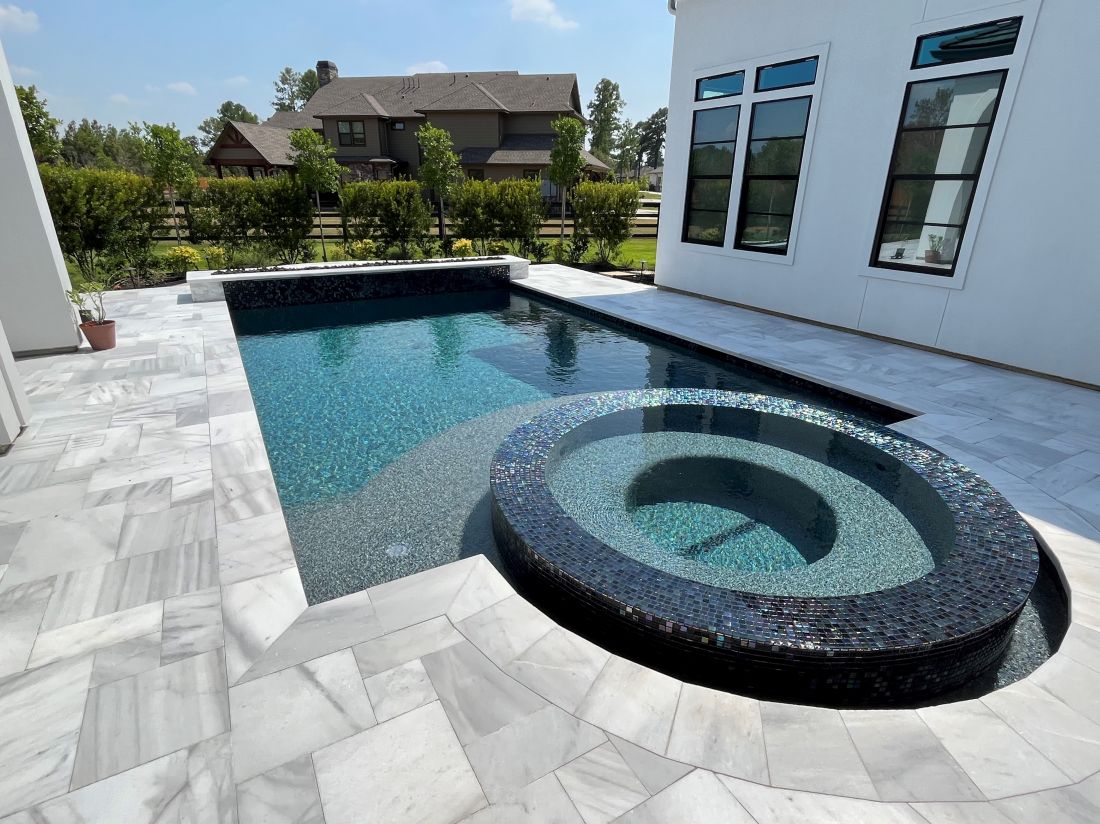 Banker Pool #001 by The Pool Man Inc