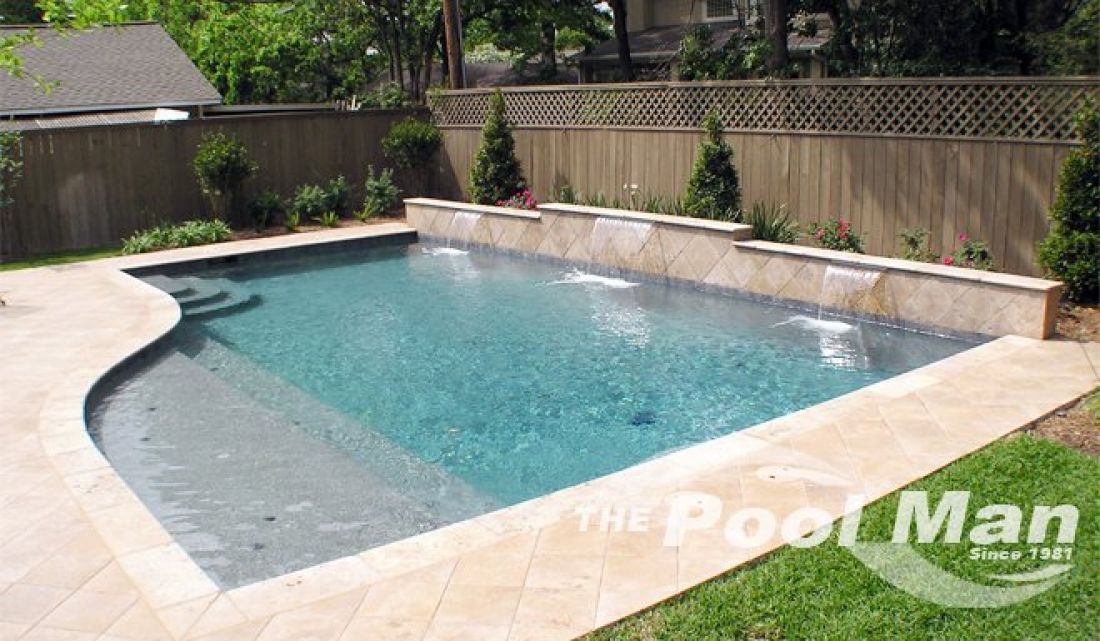Classic Pool Design #002 by The Pool Man Inc