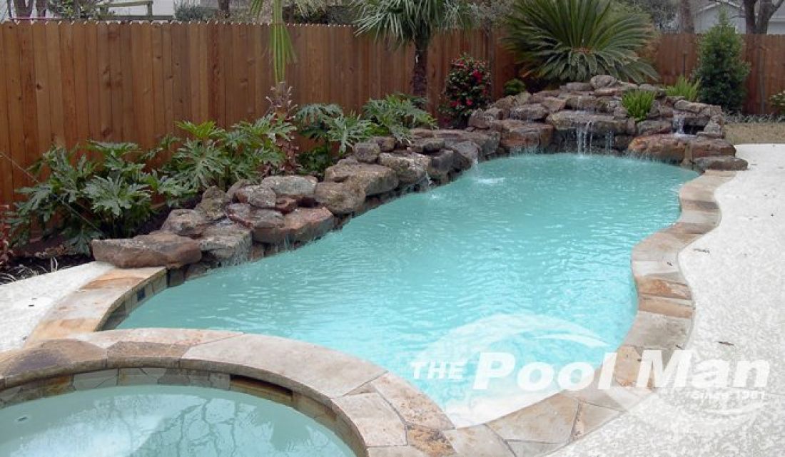 Custom Pool Design #006 by The Pool Man Inc