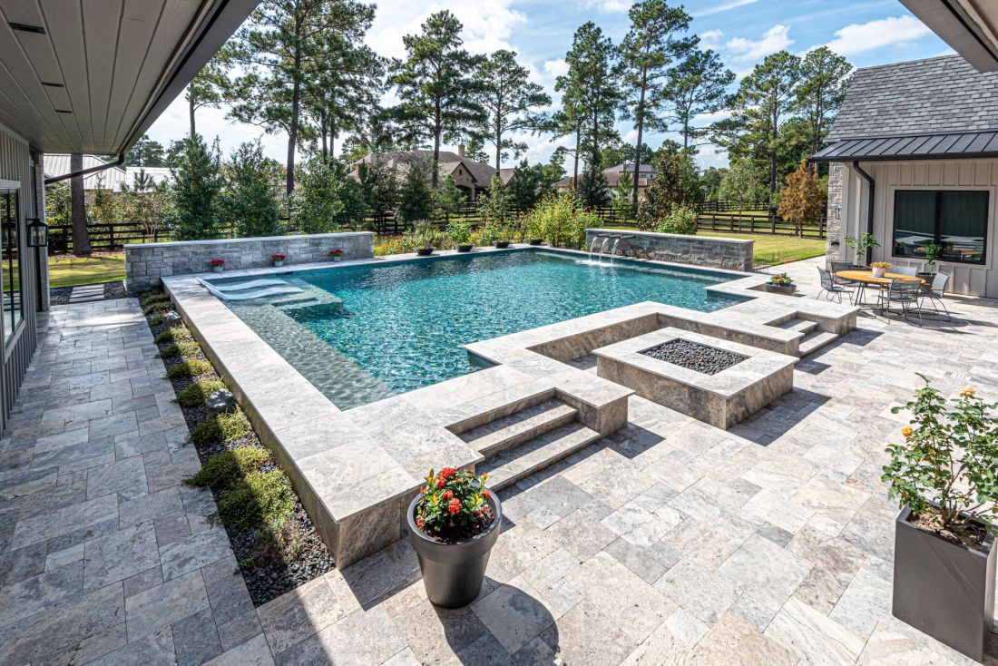 Denney Pool #002 by The Pool Man Inc