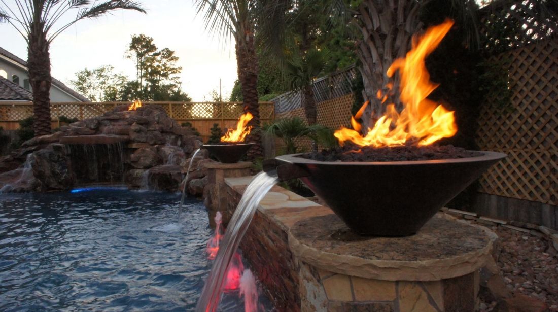 Fountain & Water Features #024 by The Pool Man Inc