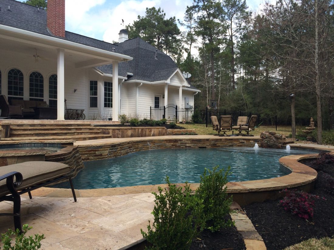 Free Form Pools #054 by The Pool Man Inc