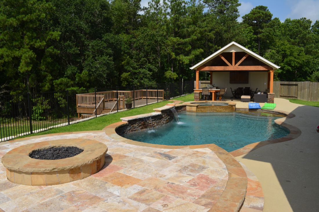 Free Form Pools #055 by The Pool Man Inc