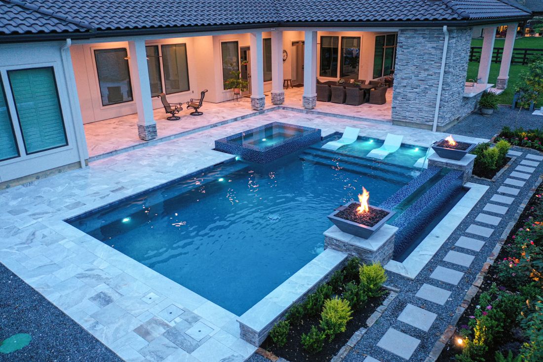 Geometric Pools #084 by The Pool Man Inc