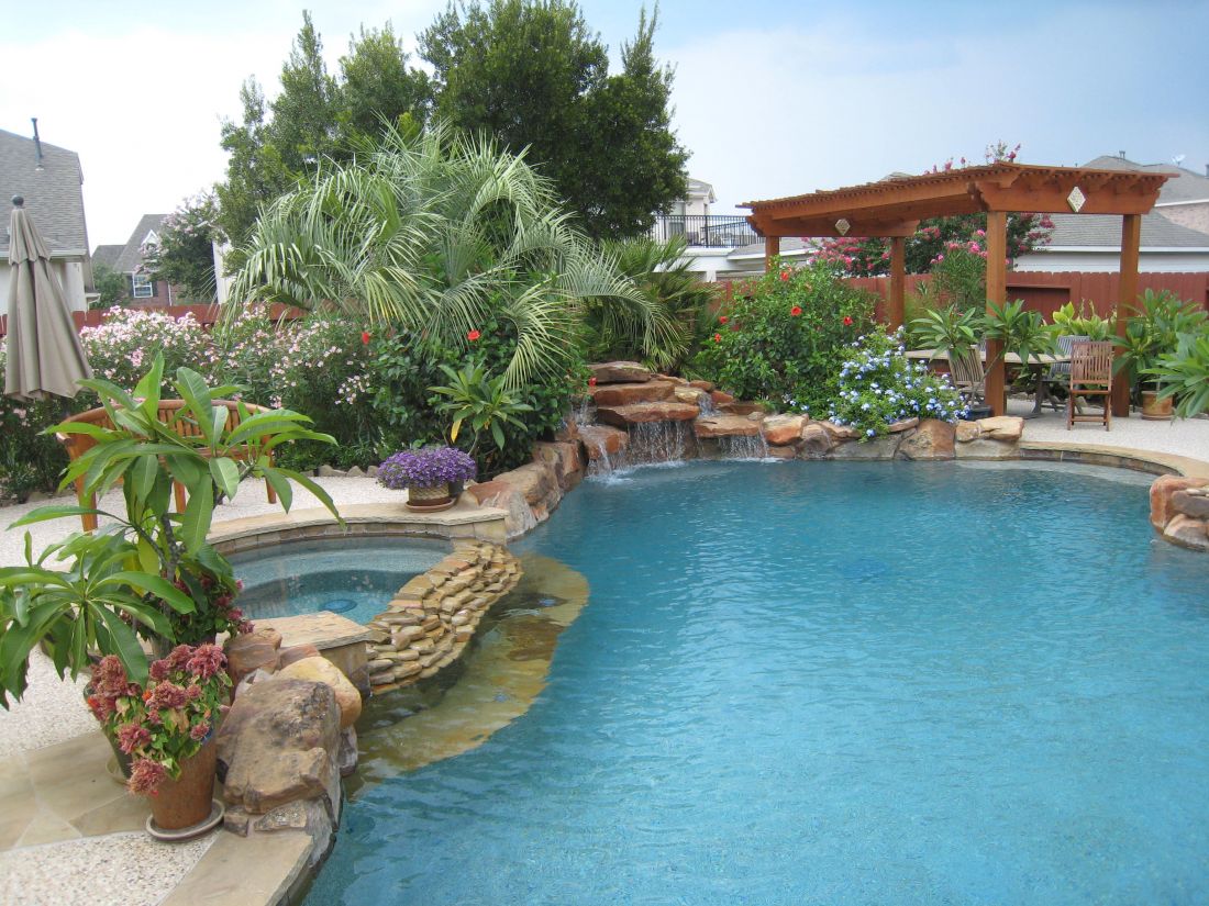 Mike Maddox Pool #001 by The Pool Man Inc