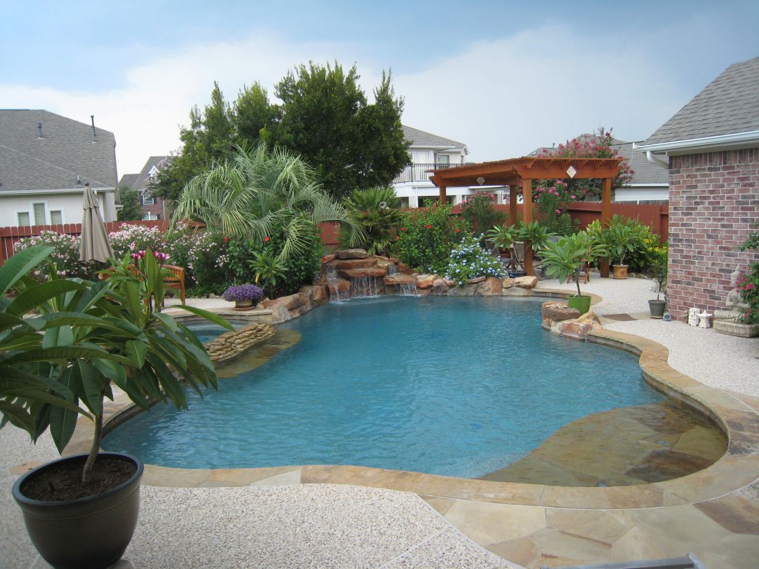 Mike Maddox Pool #002 by The Pool Man Inc