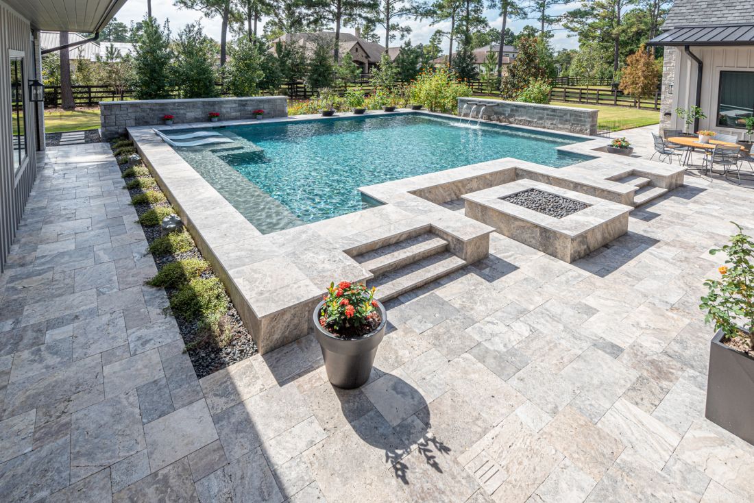 Denney Pool #010 by The Pool Man Inc