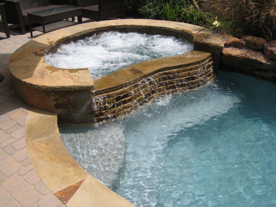 Custom Spa #013 by The Pool Man Inc