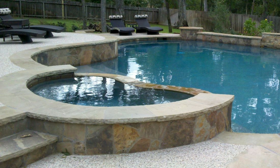 Custom Spa #028 by The Pool Man Inc