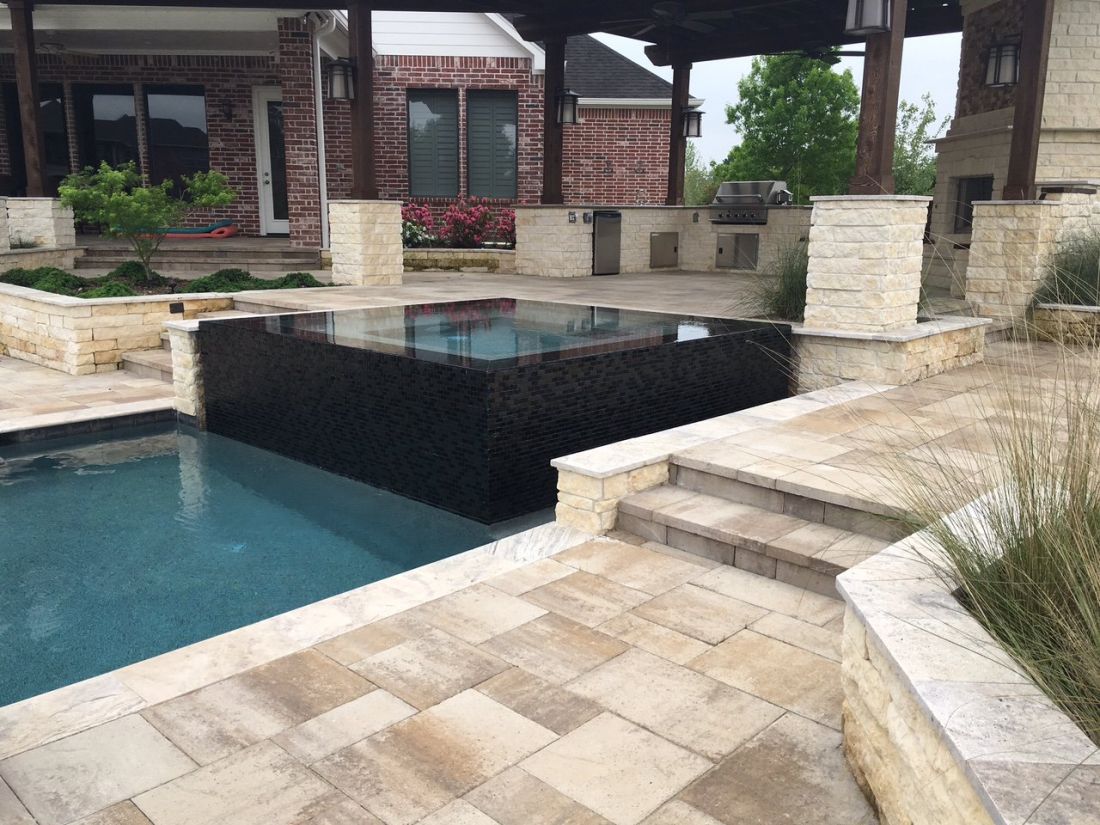 Custom Spa #001 by The Pool Man Inc
