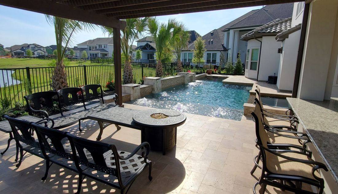 Wood Pool #008 by The Pool Man Inc