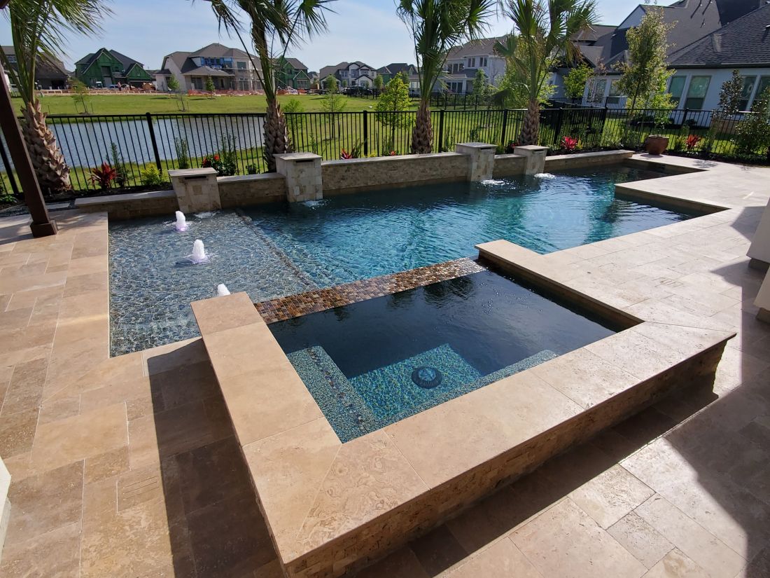 Wood Pool #014 by The Pool Man Inc