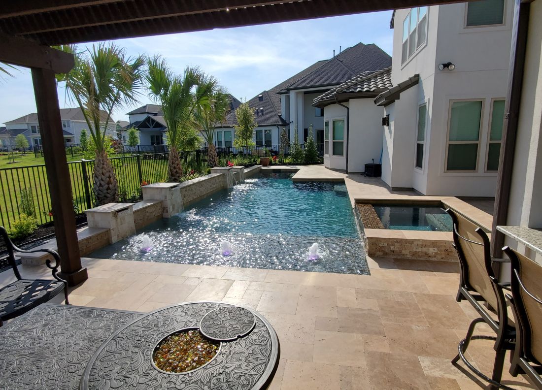 Wood Pool #002 by The Pool Man Inc