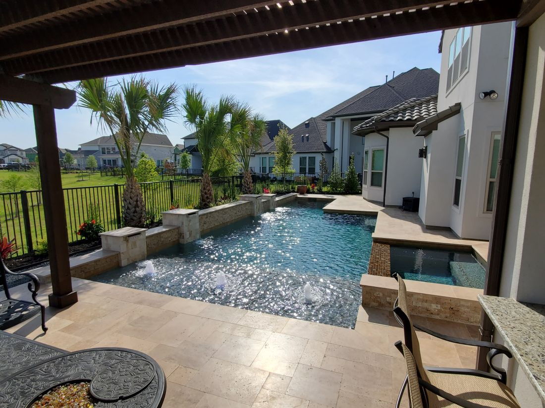 Wood Pool #003 by The Pool Man Inc