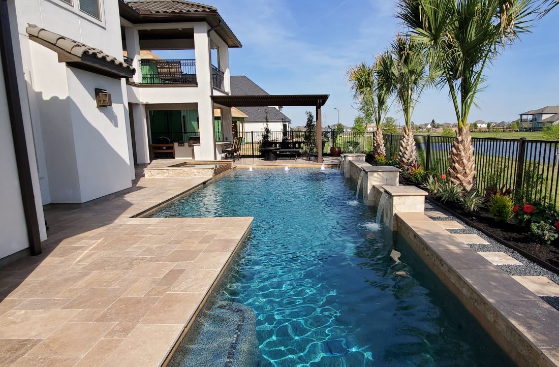 Wood Pool #007 by The Pool Man Inc