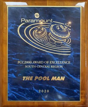 Paramount - PCC2000 Award of Excellence - South Central Region - The Pool Man 2020